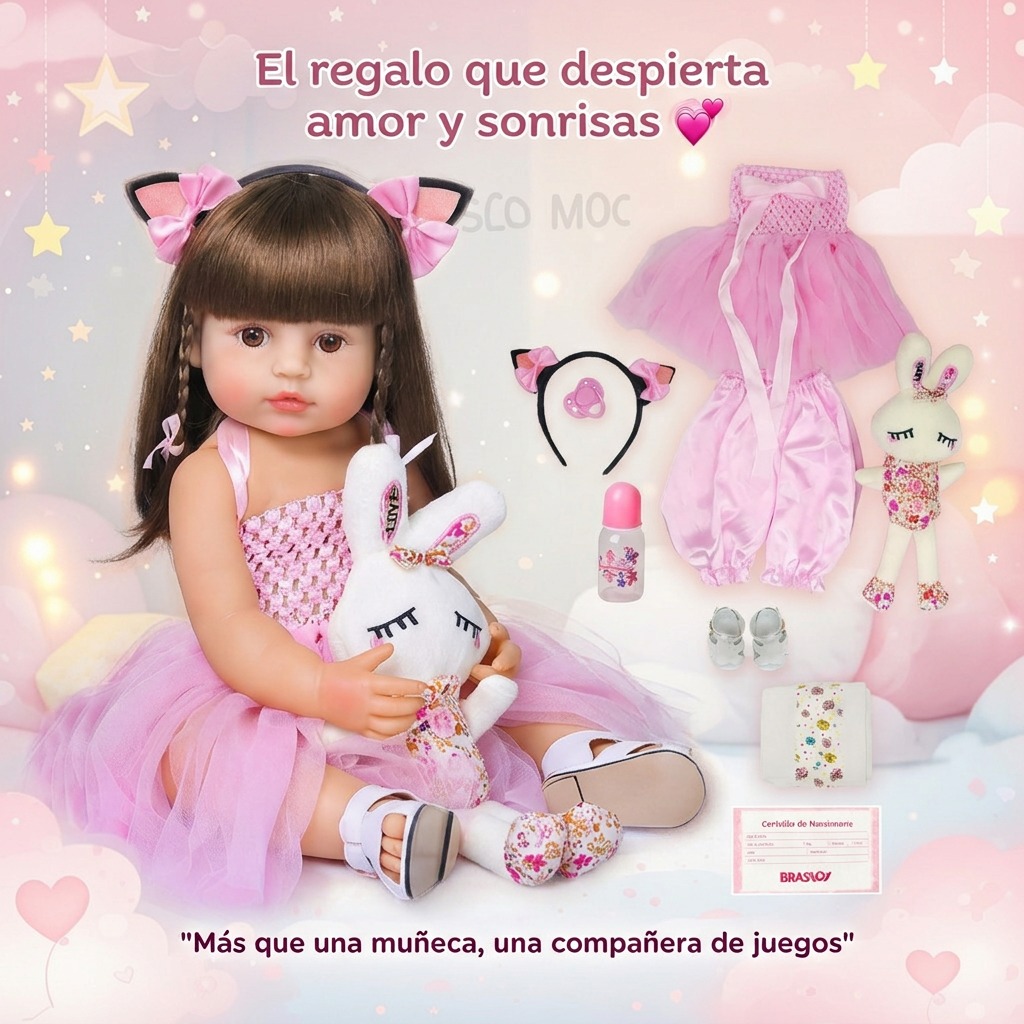 MUÑECA BEBE REBORN PARA NIÑAS 2026🎁